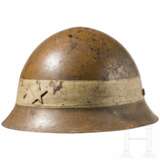 Seltener Stahlhelm Typ 90 der Kempetai-Militärpolizei im 2. Weltkrieg - Foto 1