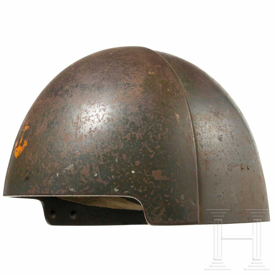 Stahlhelm für die Kamikaze-Besatzung von Shinyo-Sprengbooten, 1944/45