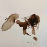 Serhiy Reznichenko Watercolor Nude Sketch 21st Century Paper 21th century - photo 1