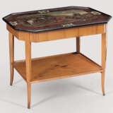 Biedermeier-Tisch mit Bildnisplatte - фото 1