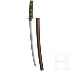 Wakizashi mit Koto-Klinge, Montierung späte Edo-Periode