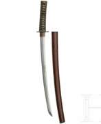 Япония. Wakizashi mit Koto-Klinge, Montierung späte Edo-Periode