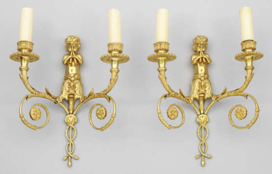 Paar Wandappliken im Louis XVI-Stil - photo 1