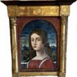 European school - Noblewoman, Enamel on copper. - One click purchase