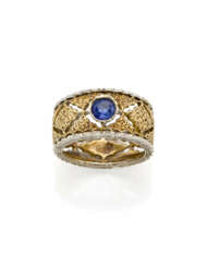 MARIO BUCCELLATI | Round ct. 0.80 circa sapphire a…