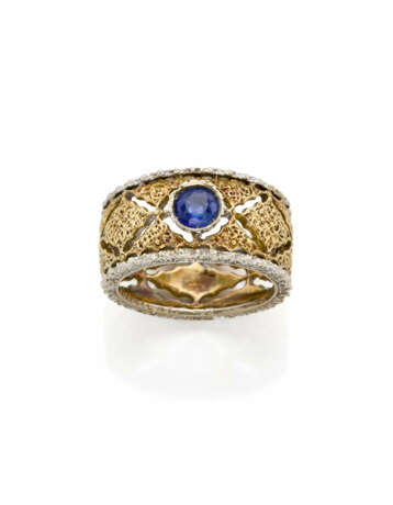 MARIO BUCCELLATI | Round ct. 0.80 circa sapphire a… - Foto 1