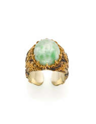 MARIO BUCCELLATI | Cabochon jade and bi-coloured c…