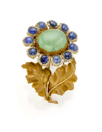 BUCCELLATI | Oval ct. 20.00 circa cabochon emerald… - photo 1