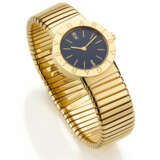 BULGARI | Yellow gold tubogas lady's wristwatch, g… - photo 1