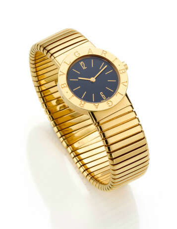 BULGARI | Yellow gold tubogas lady's wristwatch, g… - Foto 1