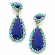 CARTIER | Lapis lazuli, turquoise, round and carré… - Prix ​​des enchères