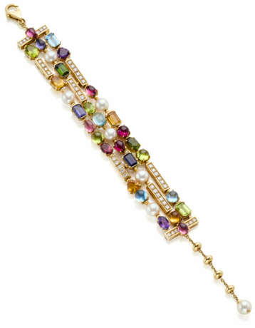 BULGARI | Diamond, pearl and coloured stone "Alleg… - Foto 2