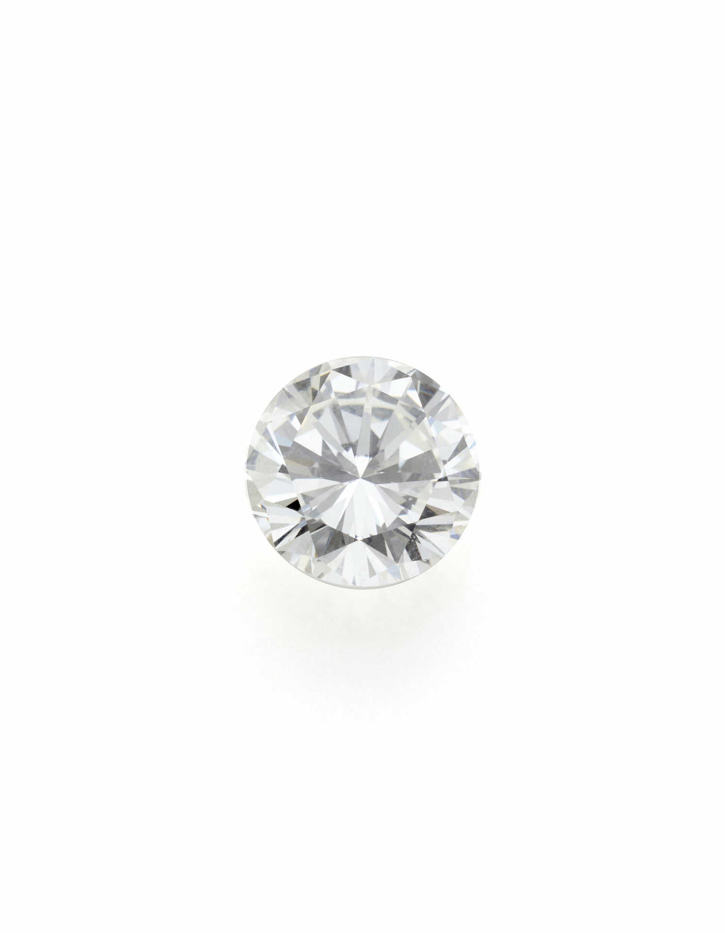 Round ct. 3.15 diamond. | | Appended diamond rep…