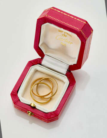 CARTIER | Three colour gold Trinity jewellery set … - photo 3