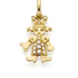 POMELLATO | Diamond and yellow gold doll shaped pe… - photo 1