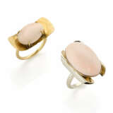 AZUMA | Pink coral and bi-coloured gold lot compri… - Foto 1