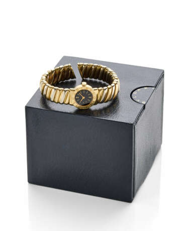 BULGARI | Bi-coloured gold partly etched lady's wr… - фото 2