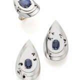 AZUMA | Sapphire and white gold jewellery set comp… - фото 1