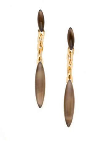 VHERNIER | Mother-of-pearl, smokey quartz and yell… - photo 1