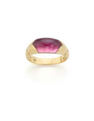 BULGARI | Cabochon tourmaline and yellow gold "Cel…