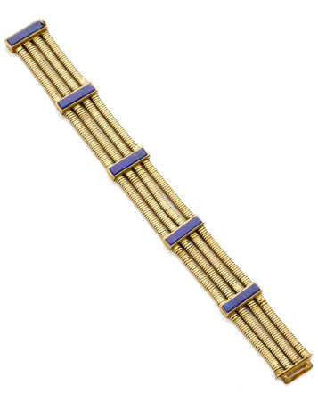 WEINGRILL | Four strand yellow gold bracelet accen… - photo 1