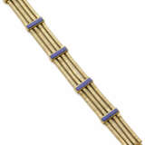 WEINGRILL | Four strand yellow gold bracelet accen… - photo 1