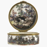 A snuff box with hunting scenes. Meissen, 2nd half of the 18th century - photo 2