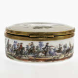 A snuff box with hunting scenes. Meissen, 2nd half of the 18th century - photo 3