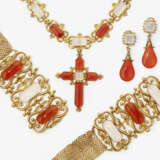 A parure with carnelians and chalcedonies. France, circa 1830-1840 - фото 1