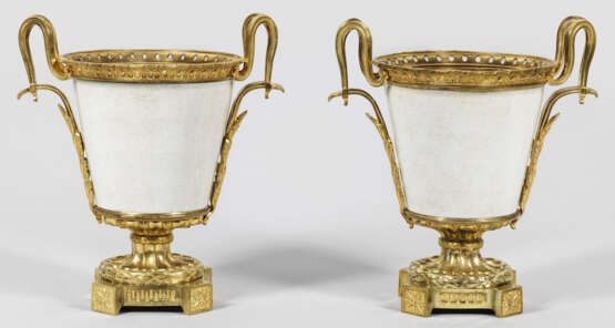 Paar luxuriöse Napoleon III.-Champagnerkühler - фото 1