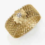 A bracelet with flower-shaped clasp. France, 1950s-1960s - photo 1