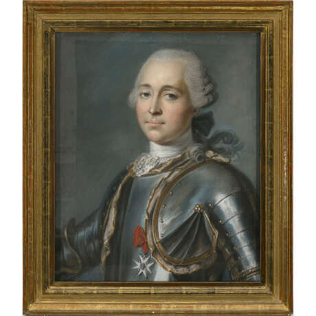 Frankreich (?) 18th century. Portrait of a gentleman in a cuirass - photo 2