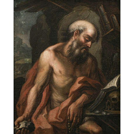 Italien 16th/17th century. Penitent Saint Jerome - photo 1