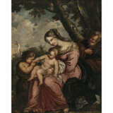 Italien 17th century. Holy Family with Saint John the Baptist as a Boy - photo 1