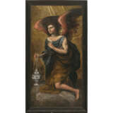 Italien oder Spanien 17th century. Angel with incense burner - photo 2