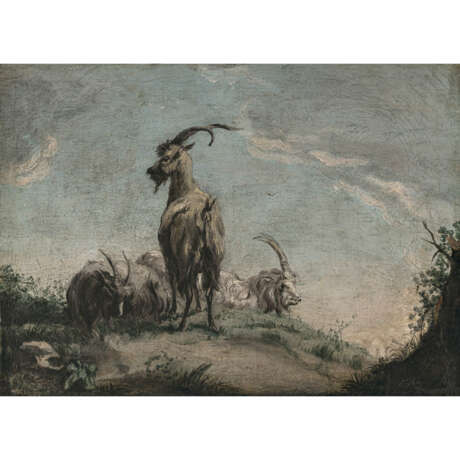 Philipp Peter Roos, gen. Rosa da Tivoli, Umkreis Rosa da Tivoli. Billy goats - photo 1