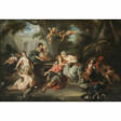 Jean Baptiste van Loo, Nachfolge. Rinaldo in the arms of Armida - Now at the auction