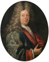 Frankreich 18th century. Portrait of a gentleman