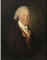 England 18th century. Portrait of a young gentleman