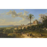 Johann Theodor Goldstein. Terracina - View along the coast to Monte Circeo - photo 1