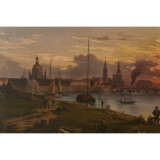 Johann Anton Castell. View of Dresden at sunset - photo 3