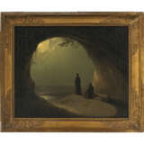 Carl Blechen, Nachfolge. Monks in a rock grotto - фото 2