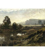 Gottlieb Daniel Paul Weber. Paul Weber. Autumn landscape