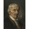 Franz von Defregger. Farmer with pipe - Now at the auction