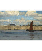 Альфред Цофф. Alfred Zoff. In the port of Concarneau