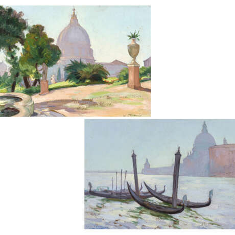 Julien Louis Tavernier. "St. Pierre à Rome" / "Matinée à Venise" - photo 1