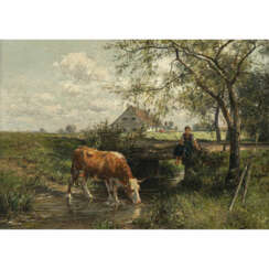 Karl Stuhlmüller. The favourite cow