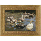 Alexander Koester. Eight ducks by the water - photo 2