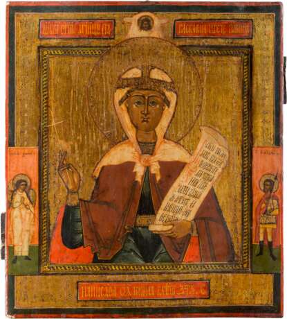 AN ICON SHOWING ST. PARASKEVA - photo 1