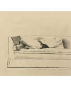 David Hockney. David Hockney. Sofa, 8501 Hedges Place Los Angeles. 1971